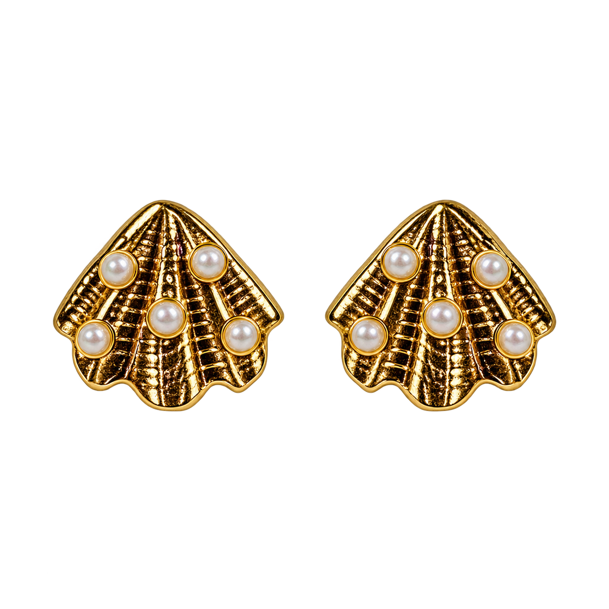 Pearl Shell Studs