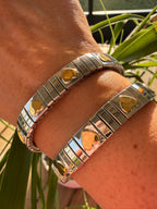 Golden Hearts Bangle